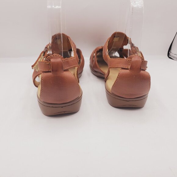 FOOTSMART TEJIDAS TEVLIN LEATHER HURRICANE SANDALS - Picture 6 of 9
